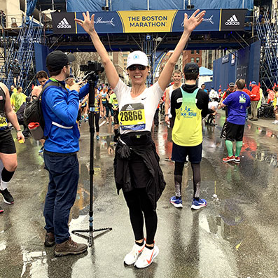 Local runners express satisfaction with finishing Boston Marathon