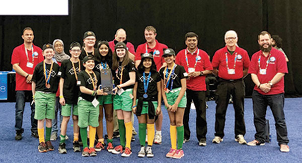 HMS RoboHillers win at VEX Worlds