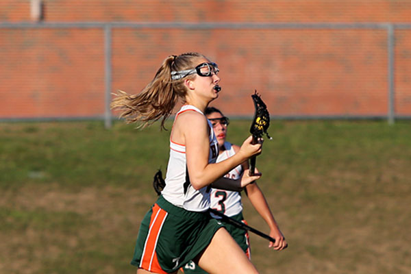 Rudden, Calkins lead way for HHS girls lax