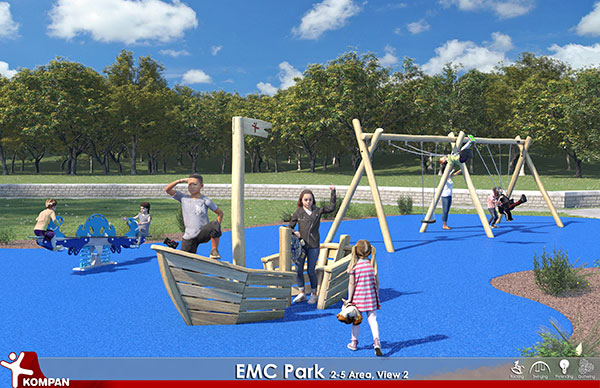 EMC Park playground to receive total makeover