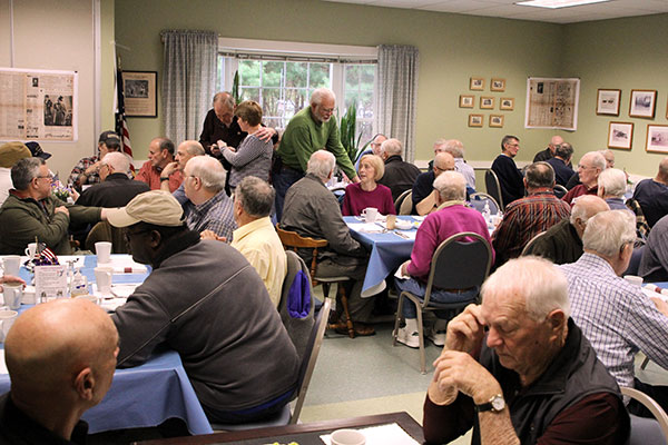 Veterans Breakfast returns to Senior Center indoor location Friday