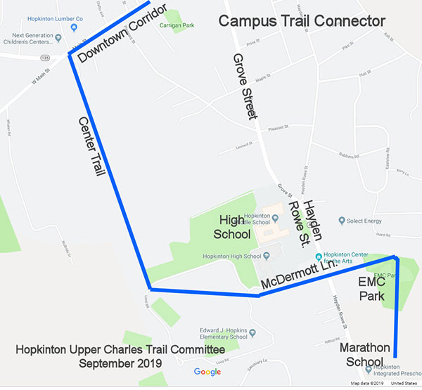 Committee takes steps toward Campus Trail Connector