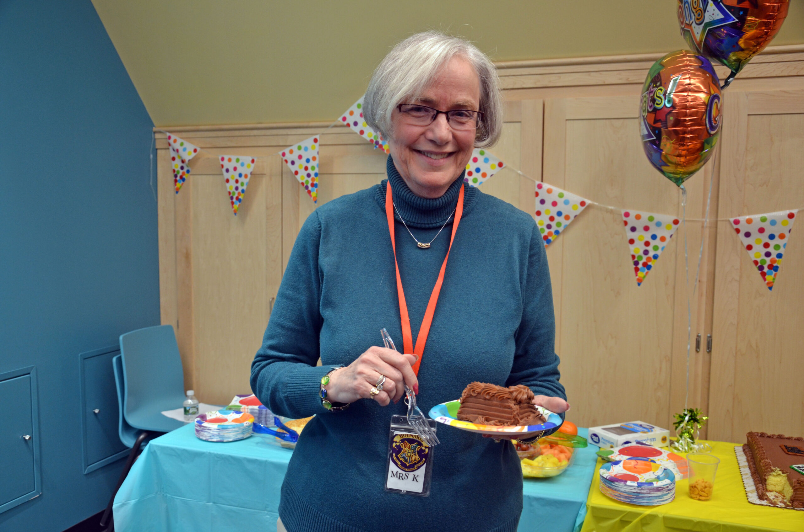 Children’s librarian Denise Kofron feted at retirement celebration