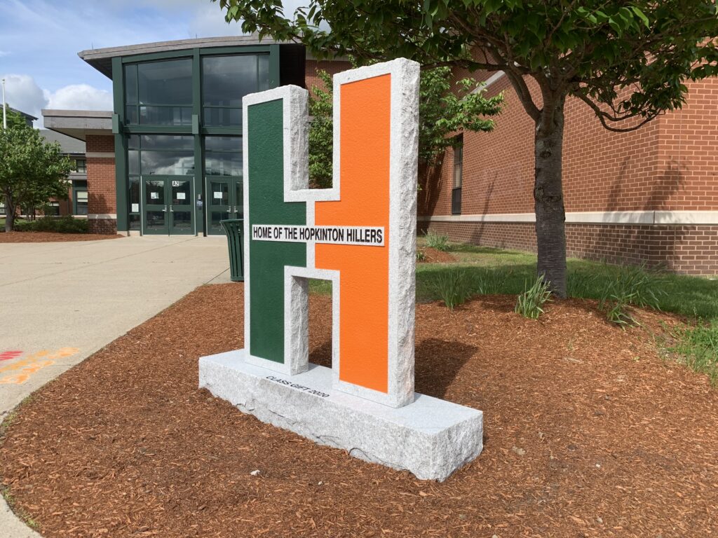 Class of 20 Hopkinton High School sign