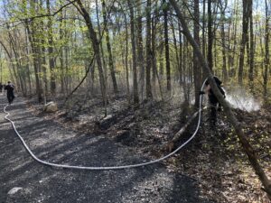 HFD douses fire on Charles Trail 5-13-20