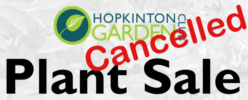 Hopkinton Garden Club plant sale logo