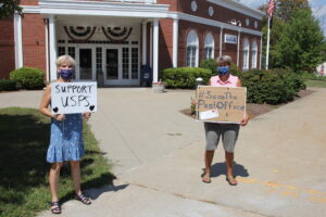 Post Office protest