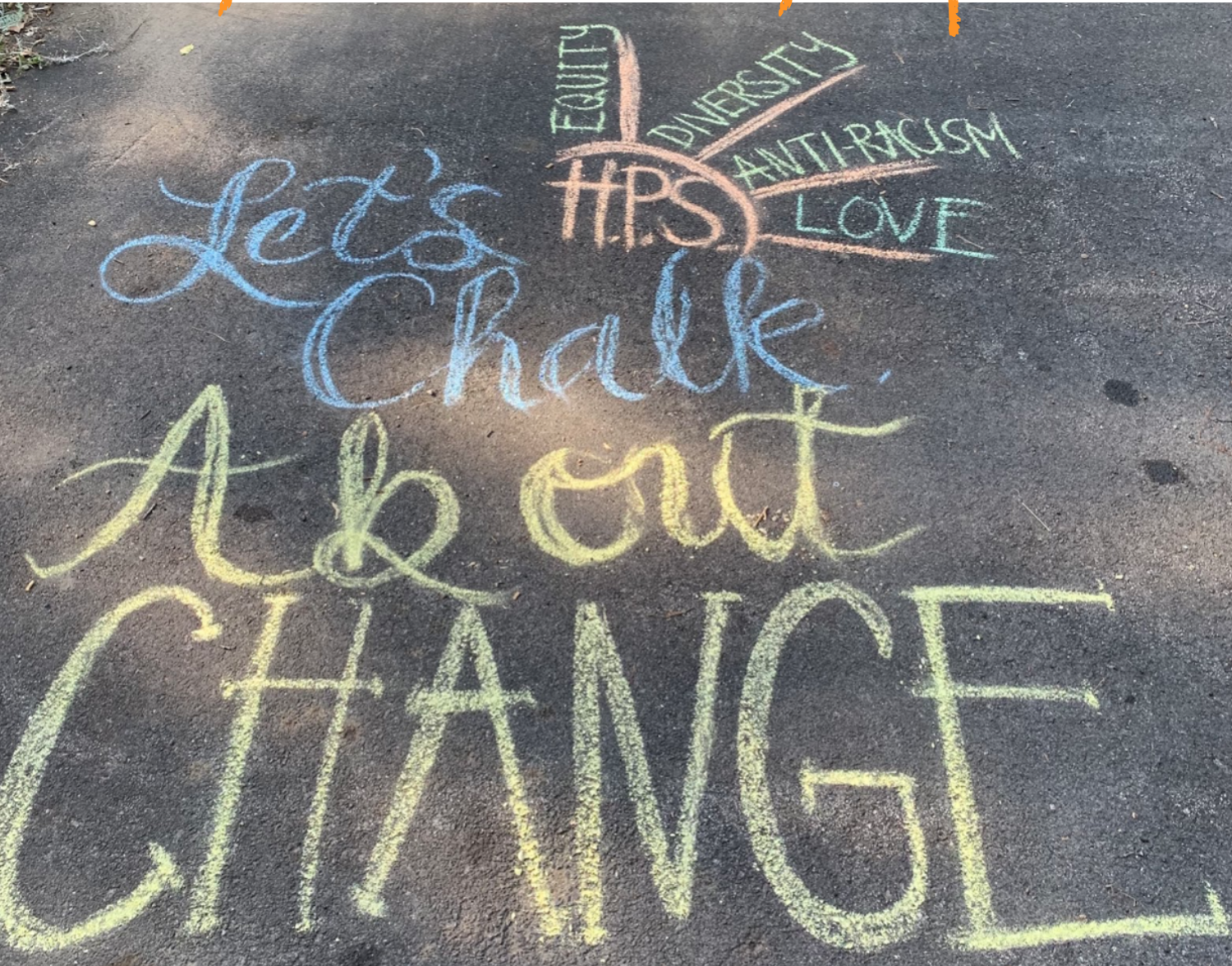 HHS Diversity Club hosts Chalk It Up event to ‘start conversation’