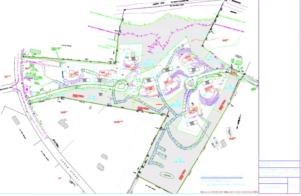 Lincoln Street development map 9-14-20