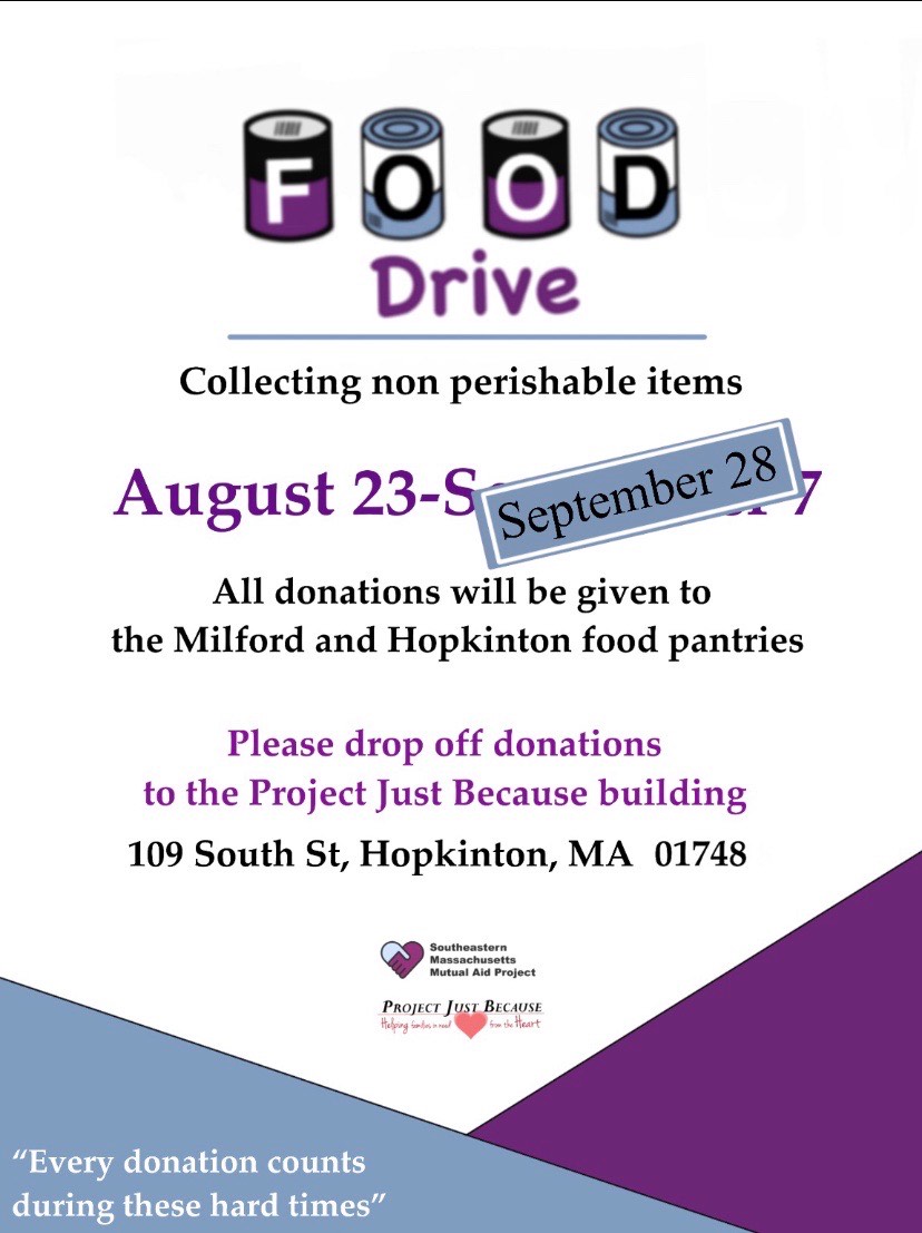 SEMMAP Food Drive extended to Sept. 28