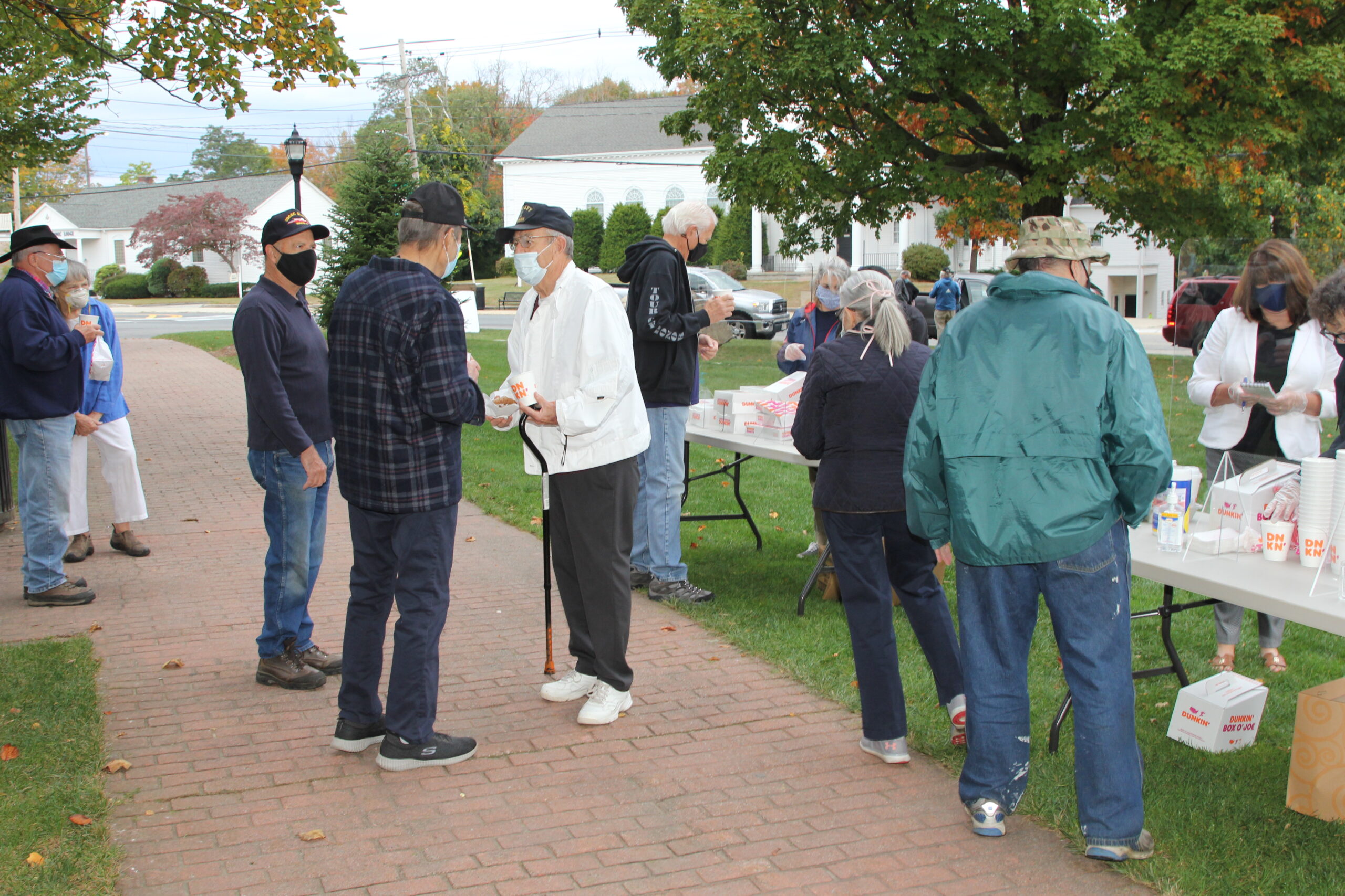 Photos: Veterans Breakfast on Town Common