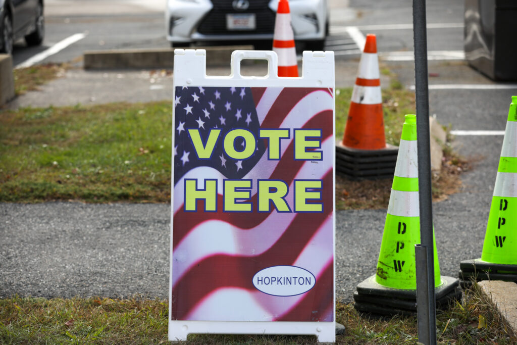 Vote sign