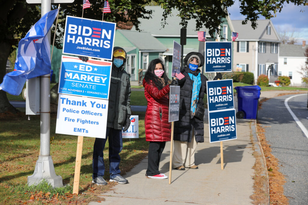 Biden supporters