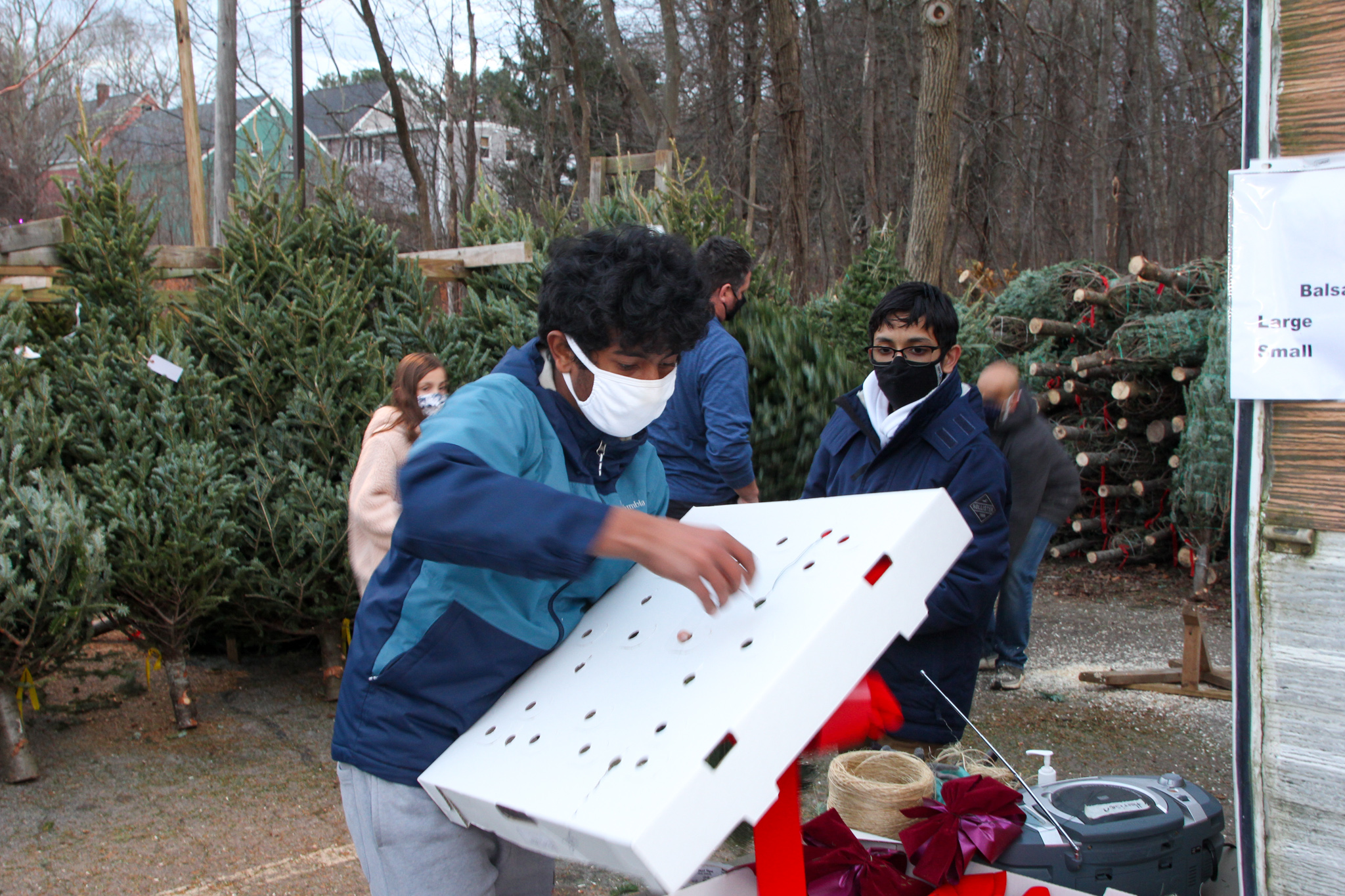 Photos Boy Scouts Christmas tree sale Hopkinton Independent