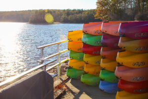 State Park canoes
