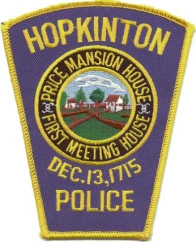 Hopkinton Police patch