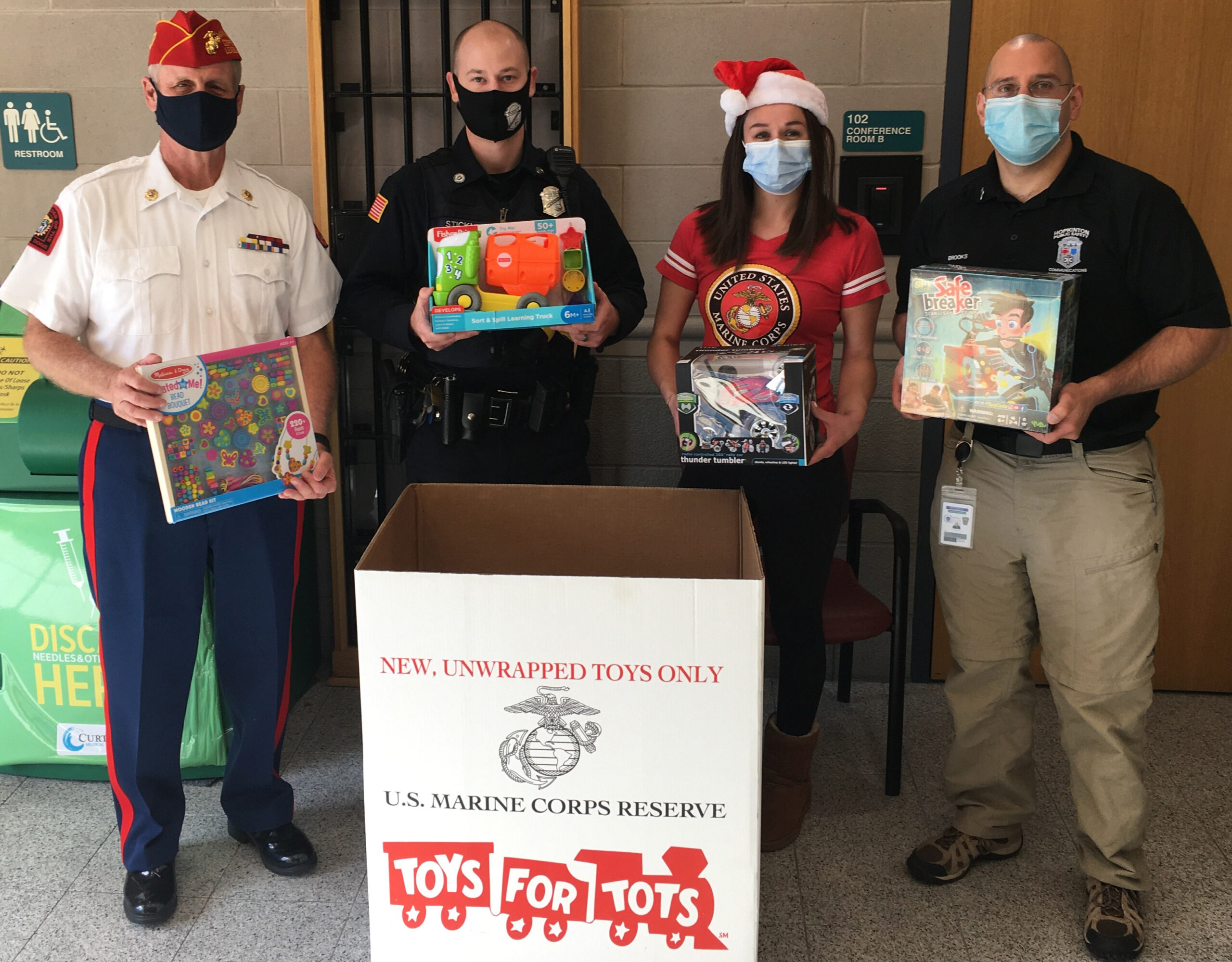 Hopkinton shows generosity in Toys For Tots donations; collections close Friday