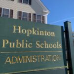 Hopkinton Public Schools Administration sign