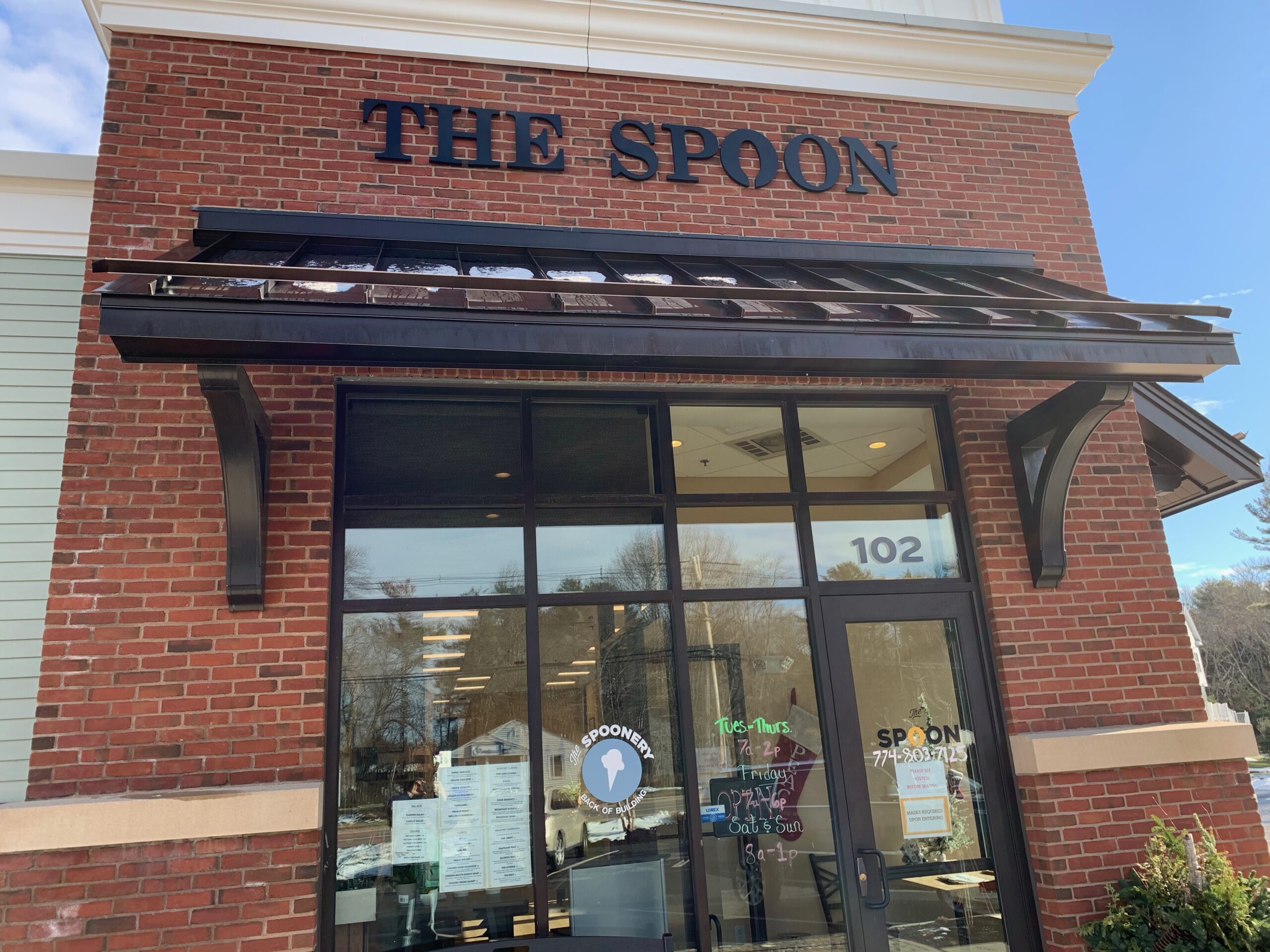 The Spoon diner to close Sunday for rest of winter
