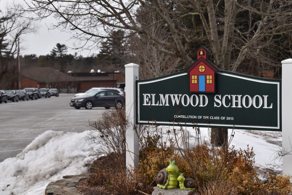 Elmwood School sign