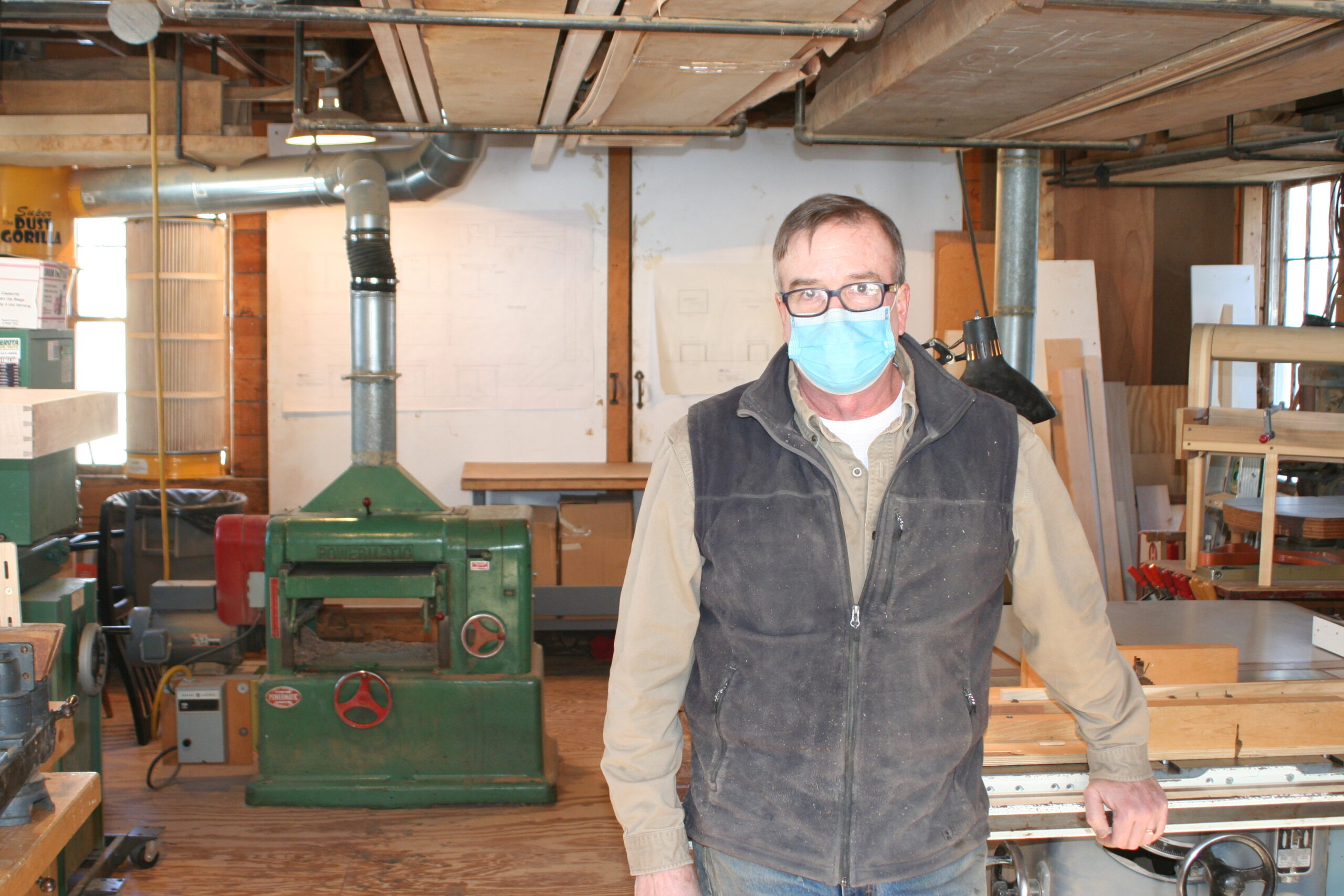 Wood if he could: Local furniture builder takes on challenging projects