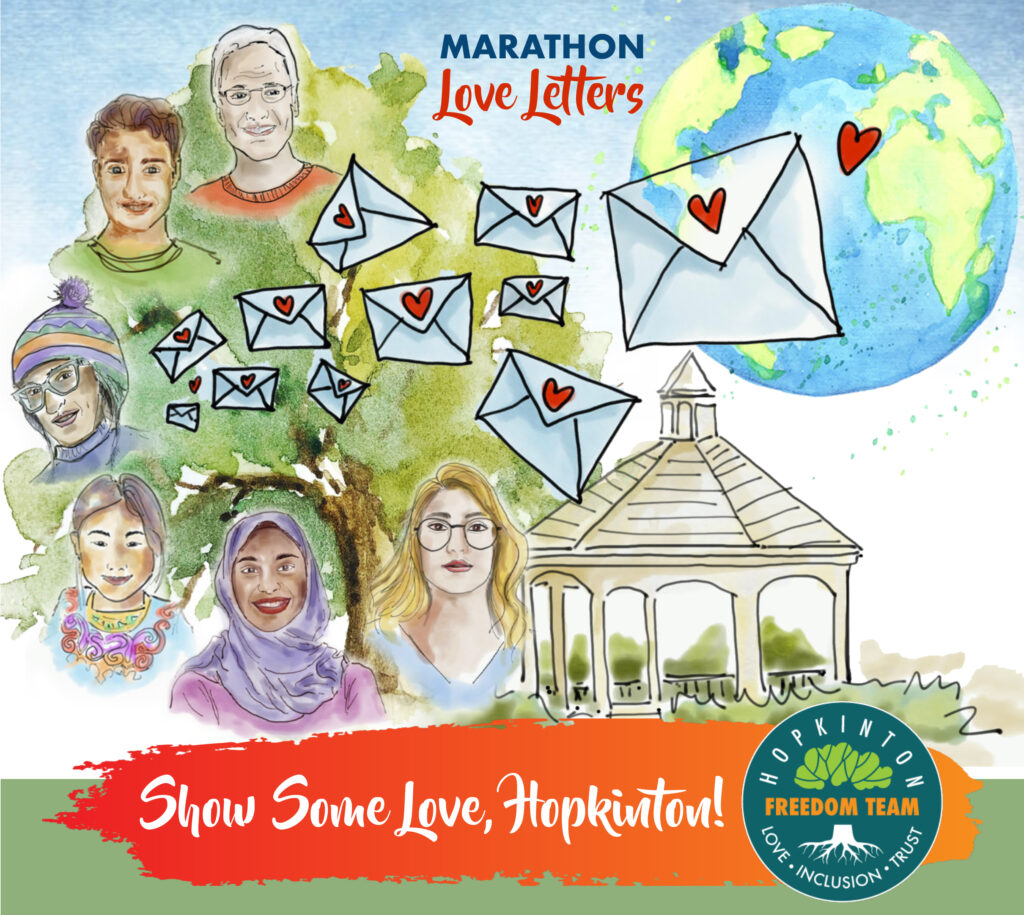 Marathon love letters poster