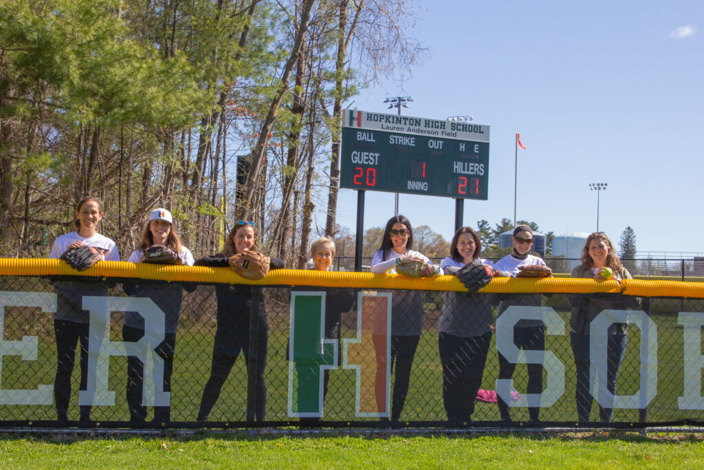 HHS softball field re-dedication