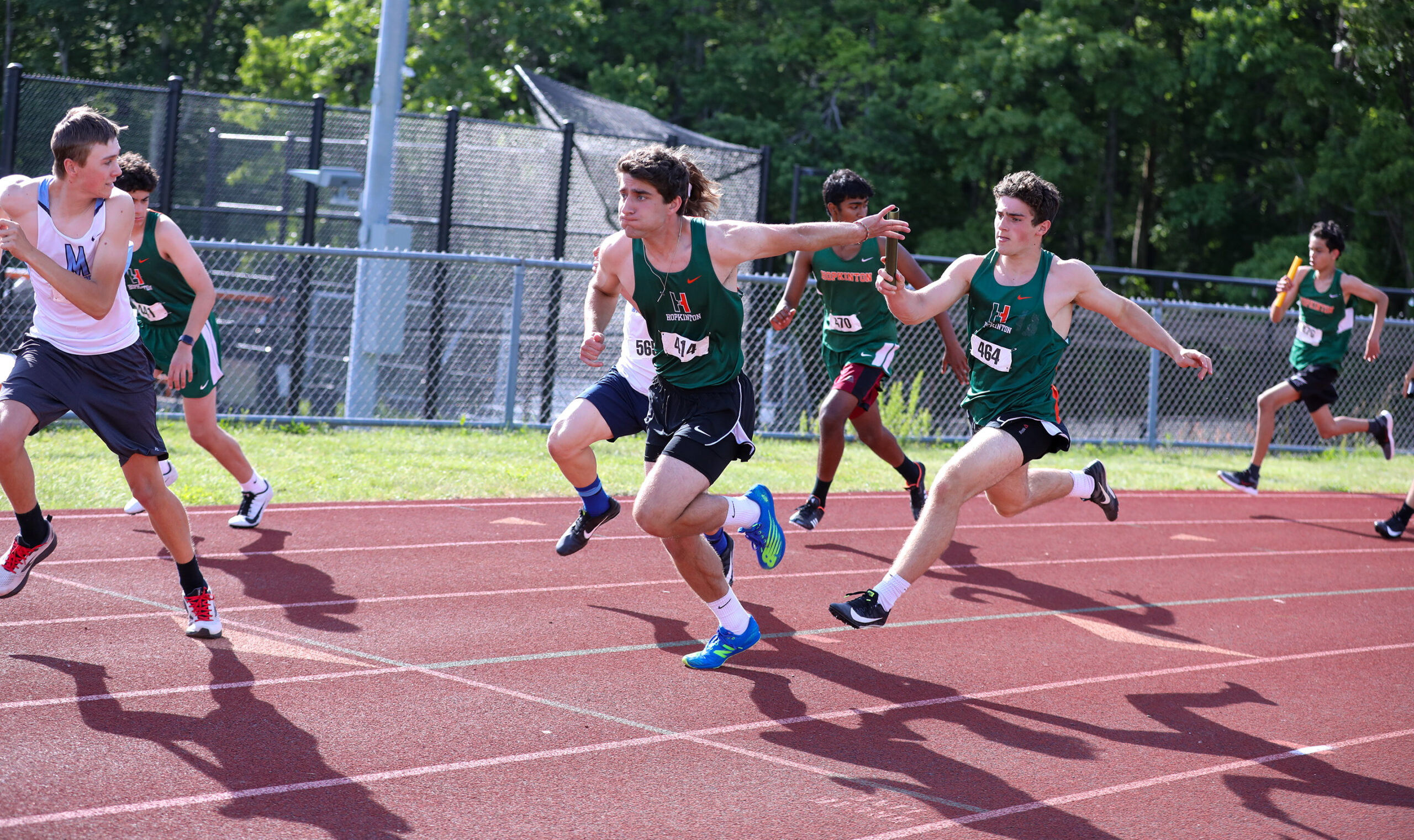 Senior class leads Hillers boys track