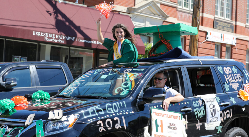 HHS graduation car parade