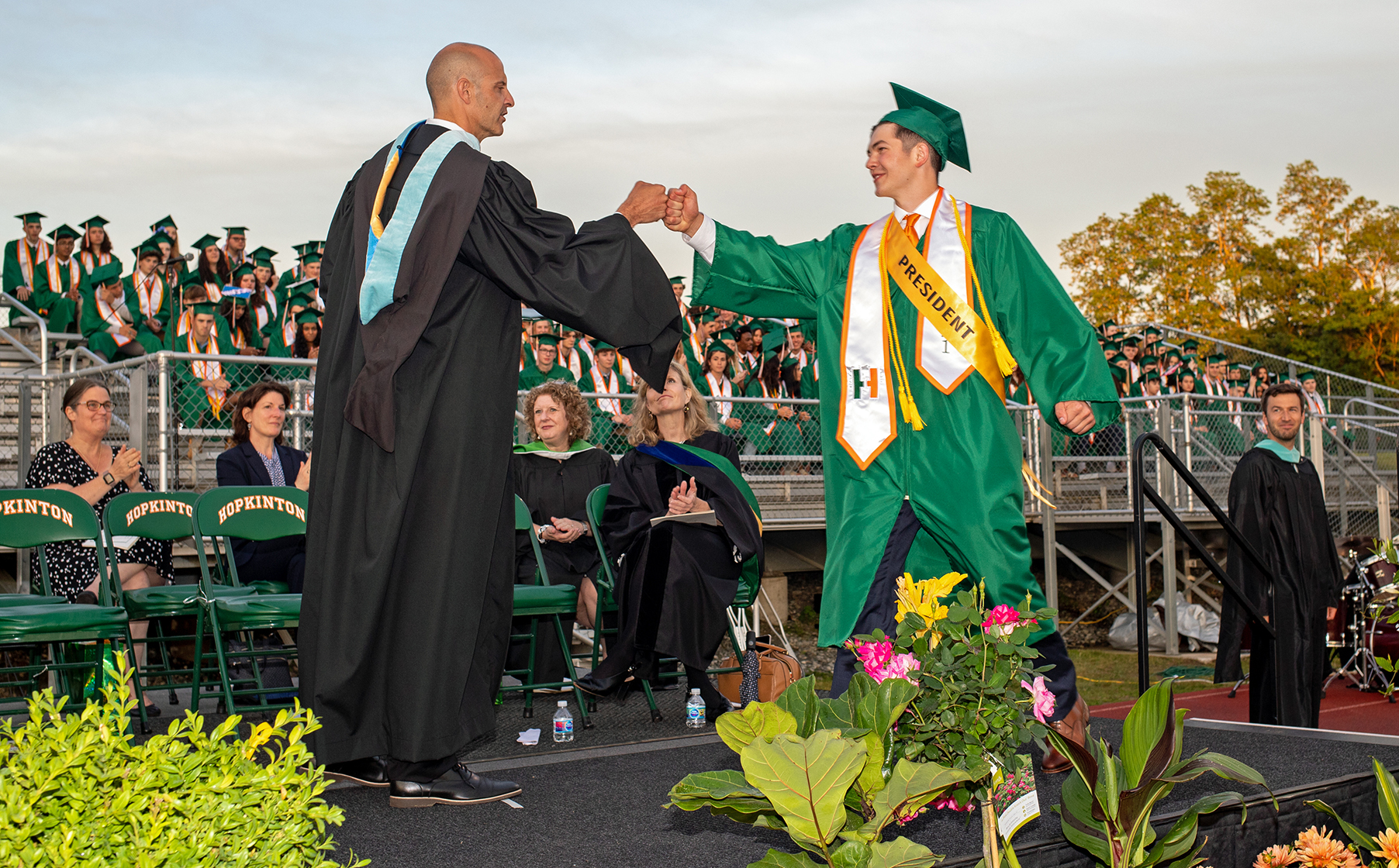 HHS Class of 2021 gets ‘appropriate and joyous send-off’ at graduation