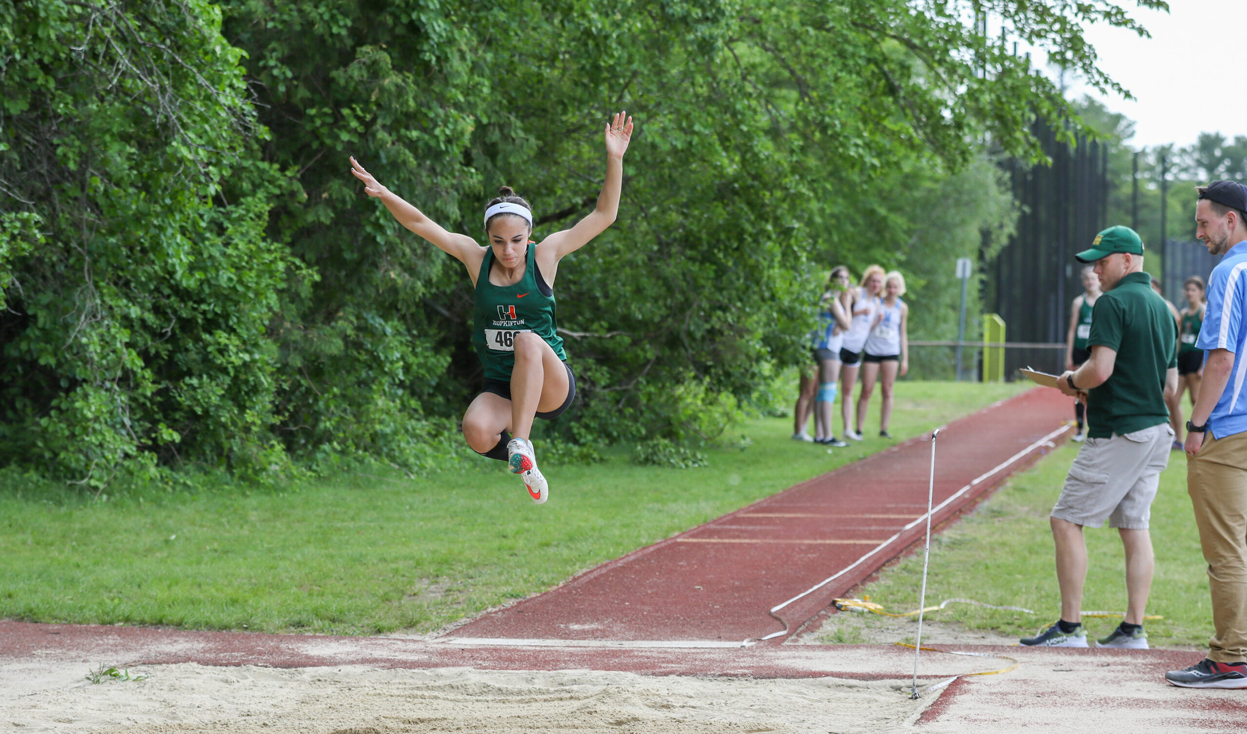 HHS girls track gains experience in short season