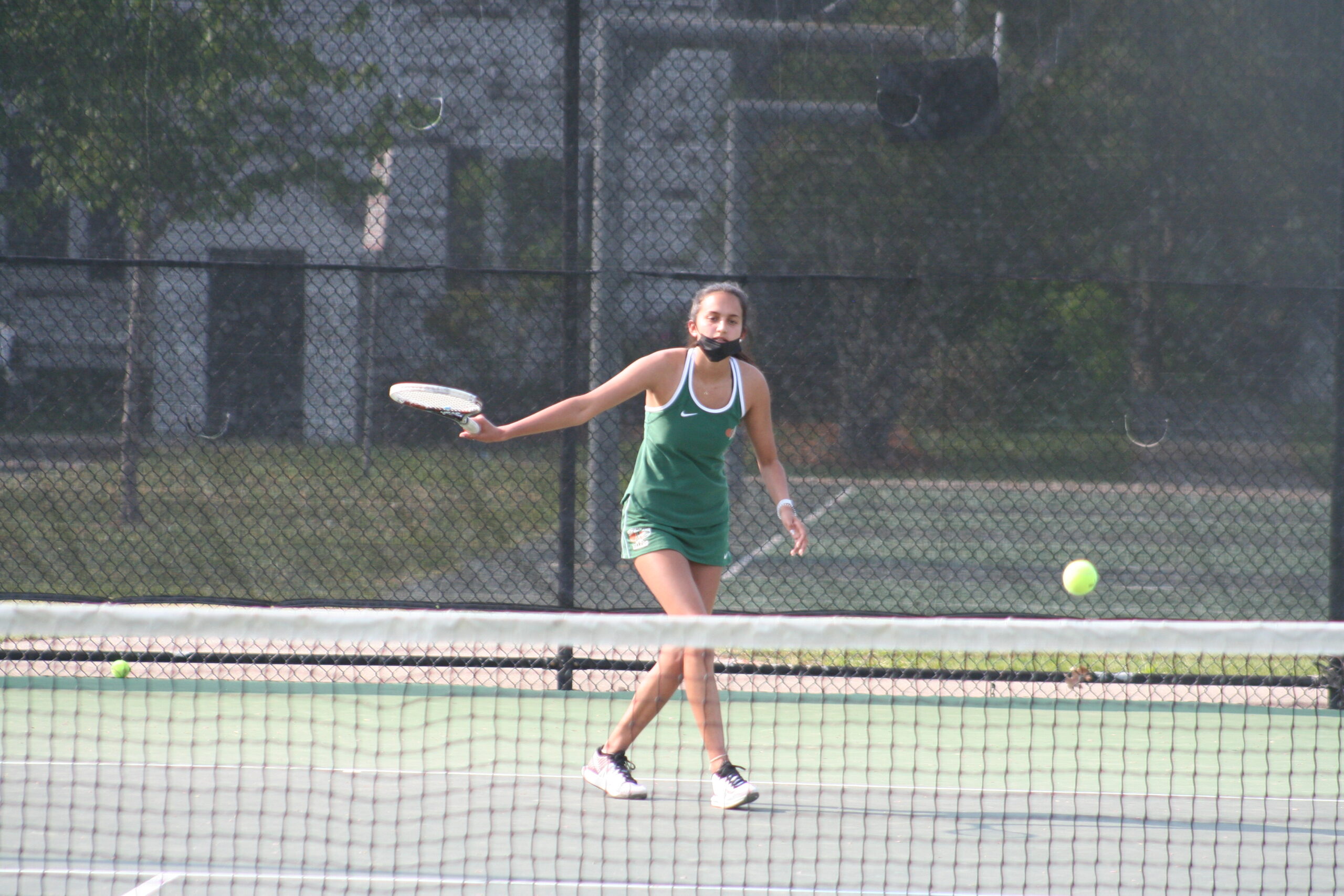 Small HHS girls tennis team competes with TVL’s best