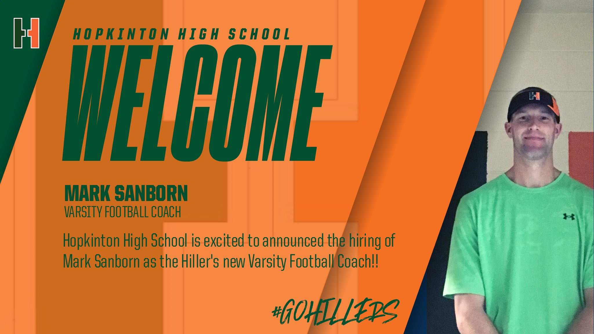 Sanborn named HHS football coach