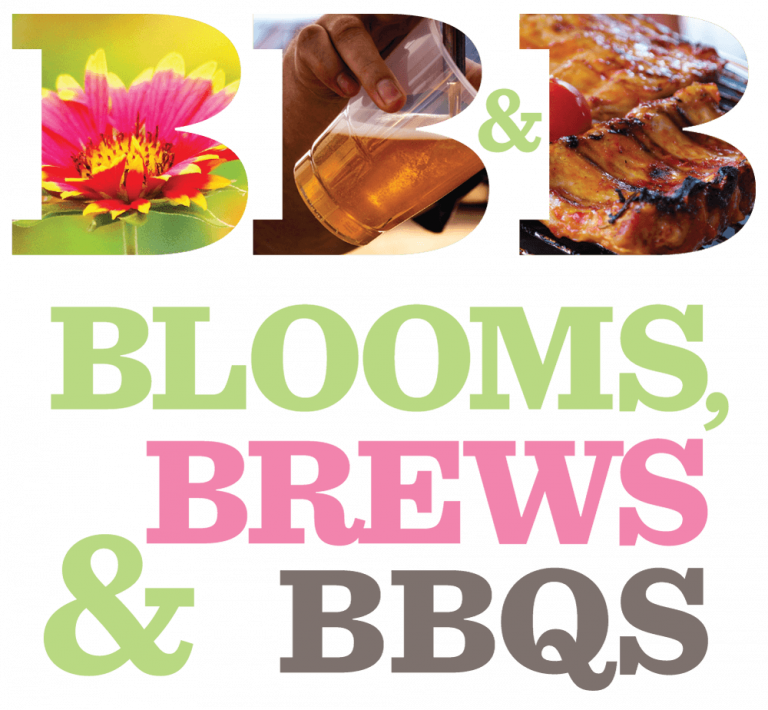Blooms, Brews & BBQs logo