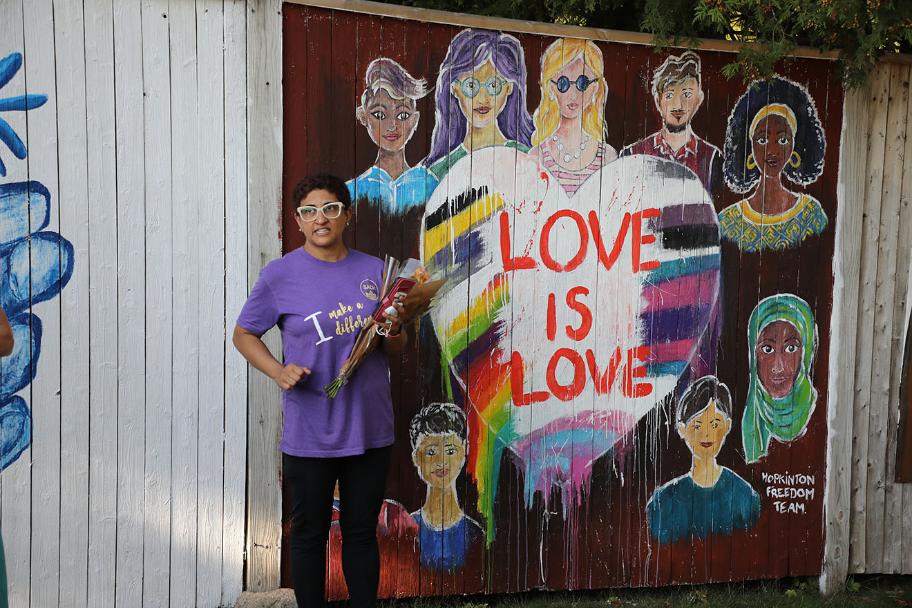 Photos: Diversity mural unveiling at EMC Park