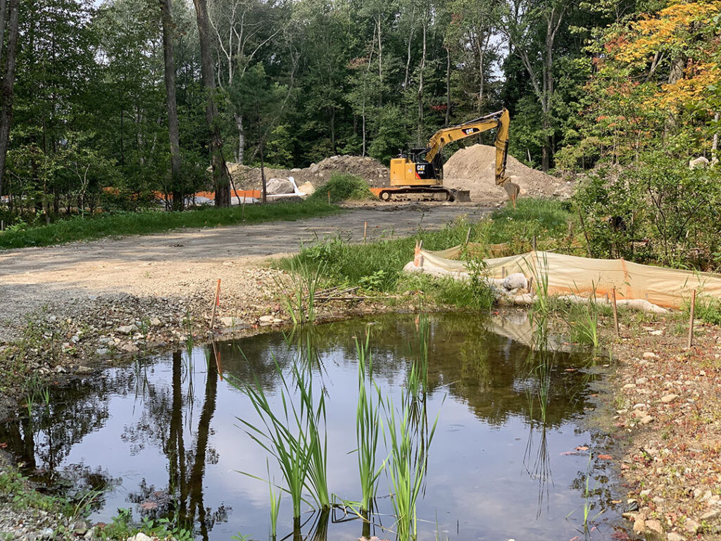 Leonard Street construction