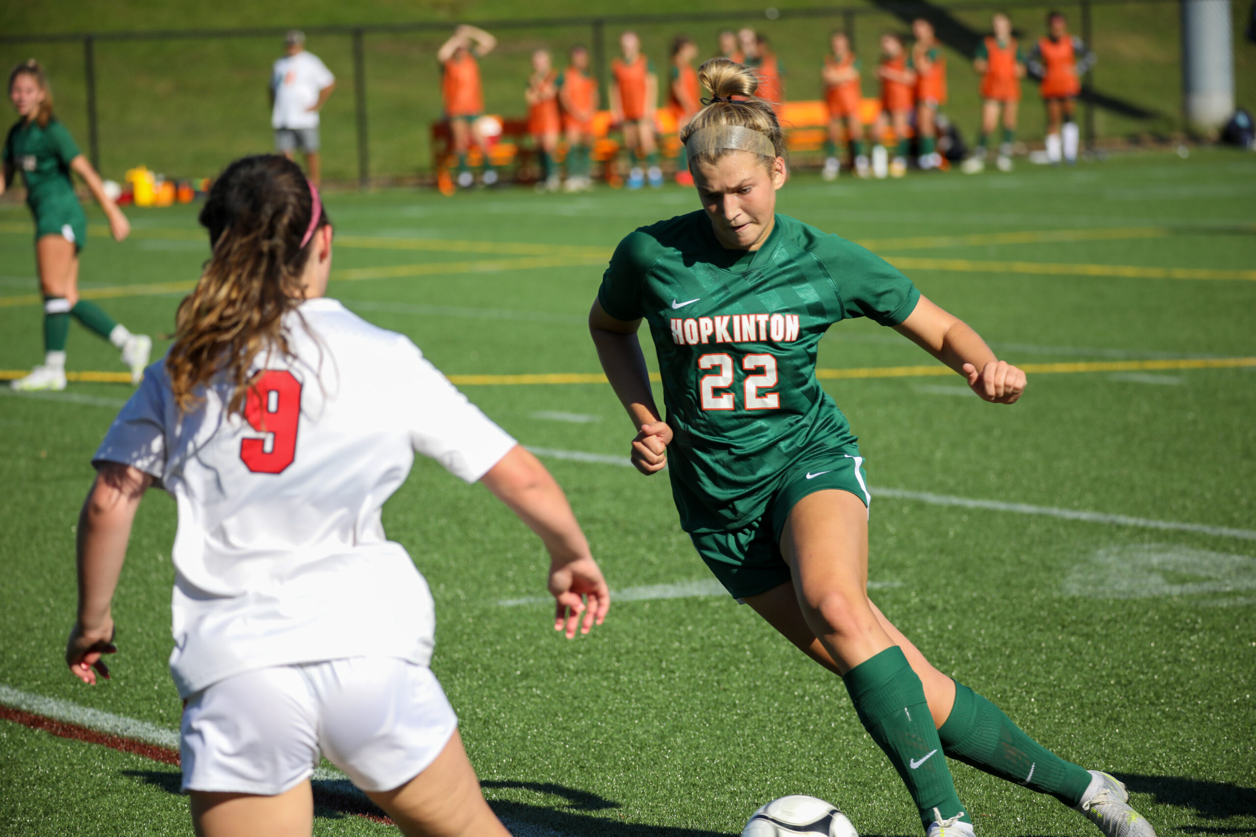 Hillers girls soccer shows offensive firepower this fall