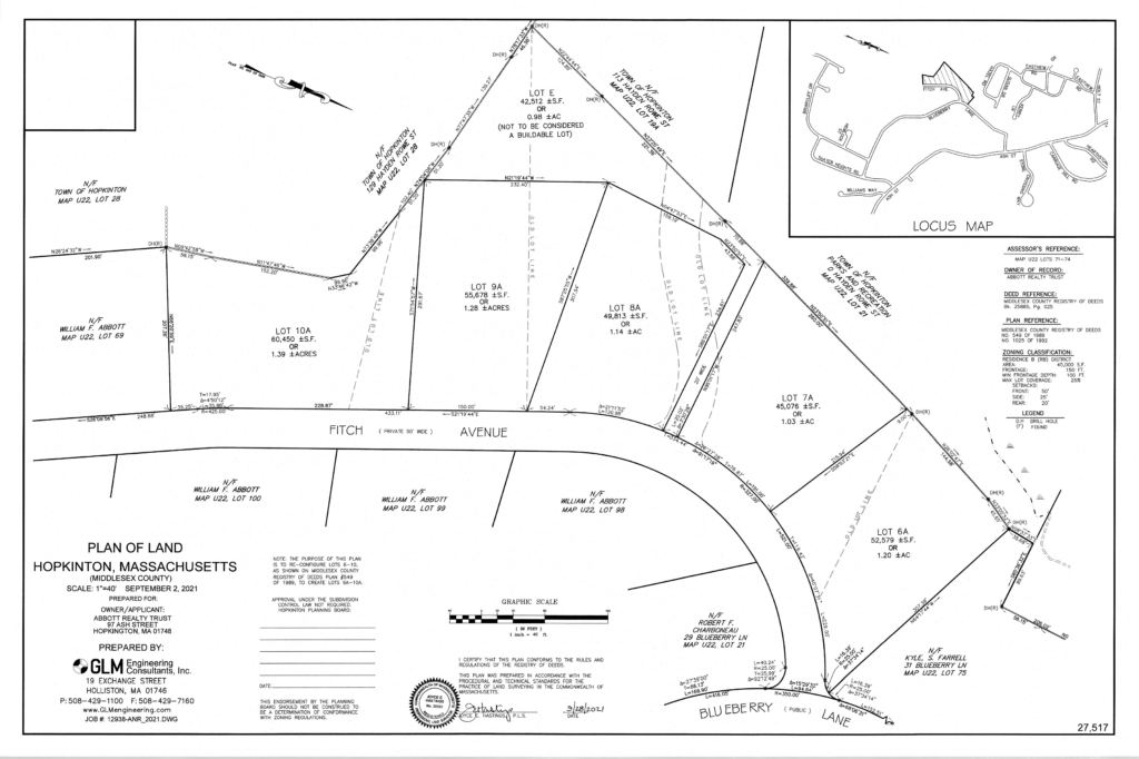 Planning Board roundup: Development off Blueberry Lane moves forward ...