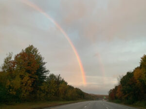Highway rainbow