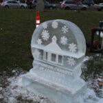 Chamber ice sculpture