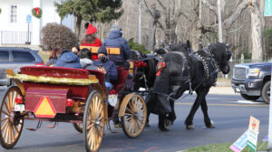 Holiday Stroll carriage