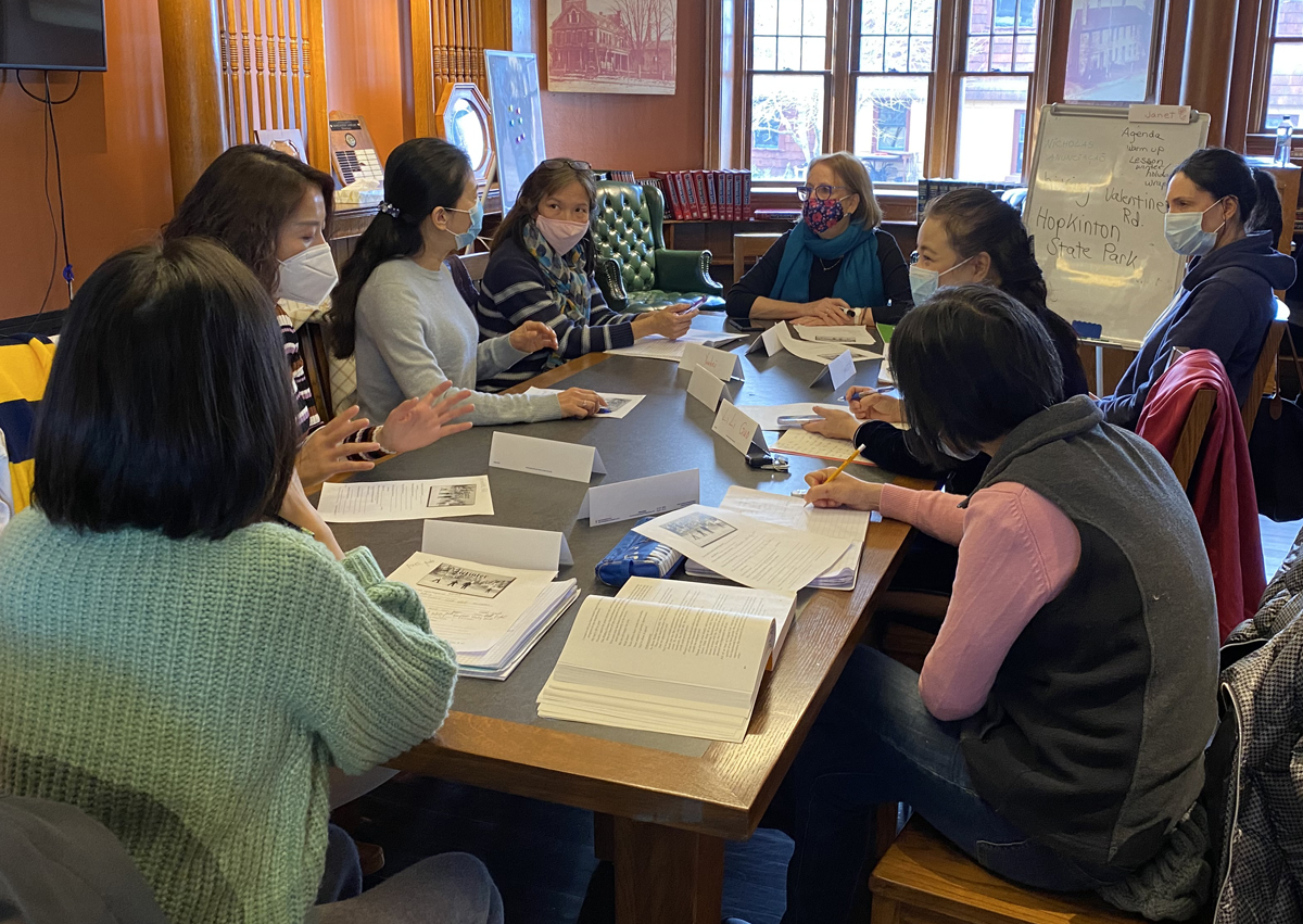 Conversation Circles: From Olá, Nǐ hǎo and Salam to Hello at Hopkinton Library