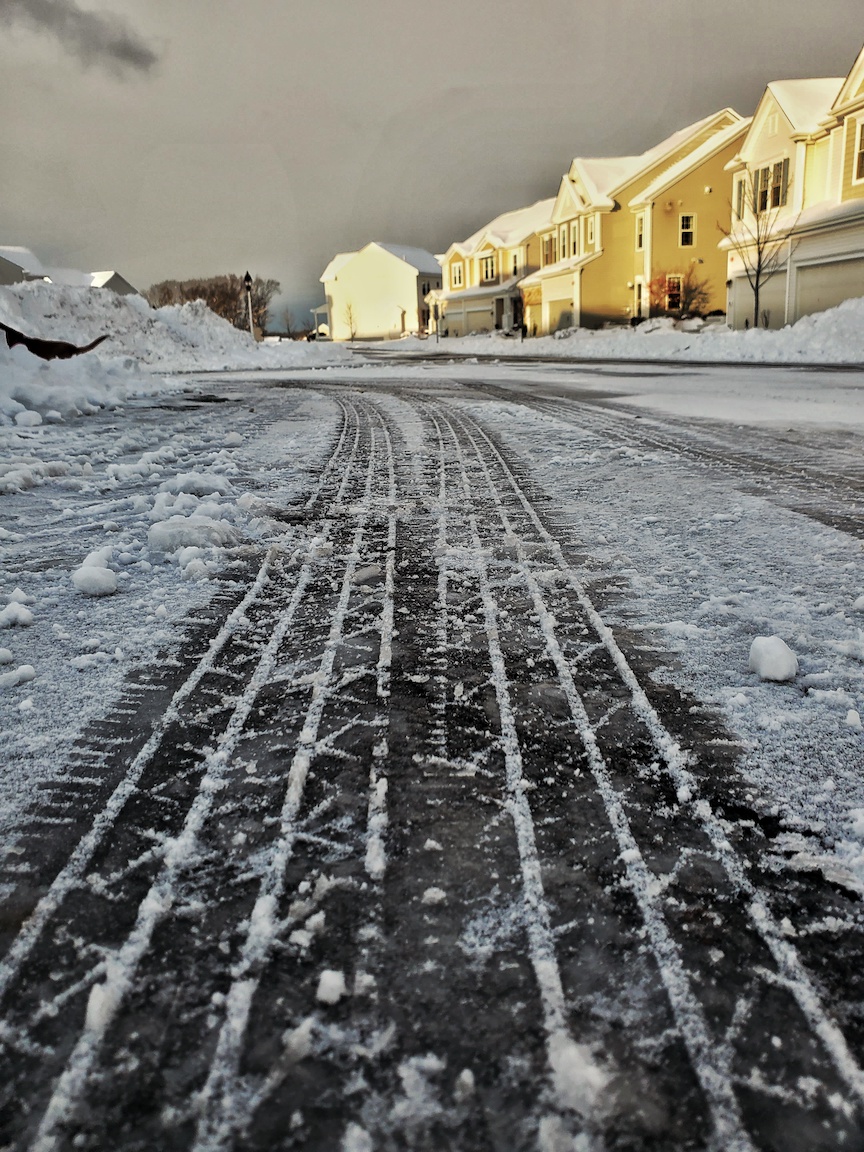 Photos: First snow of 2022 in Hopkinton
