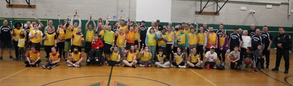 Special Olympics basketball