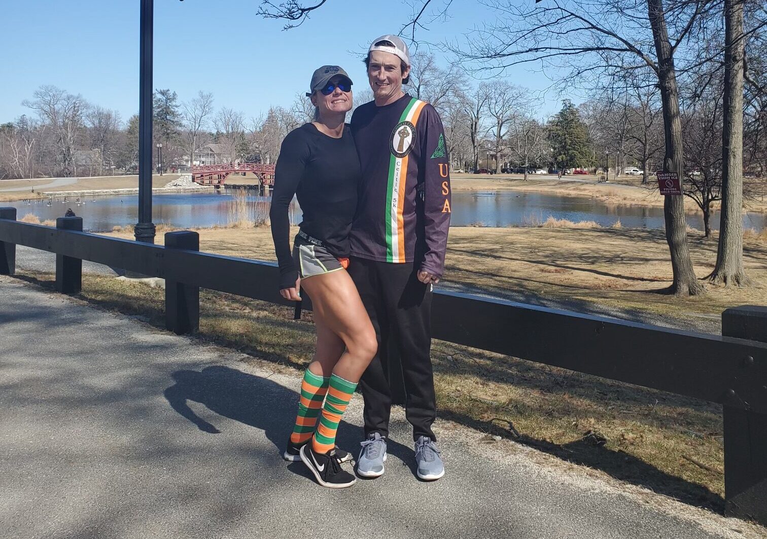 Local couple Amelia, Mike Green overcome long odds to run Boston