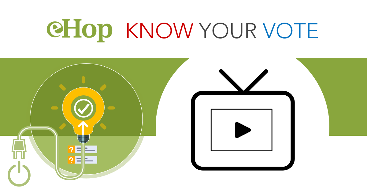 eHop’s Know Your Vote forum April 25