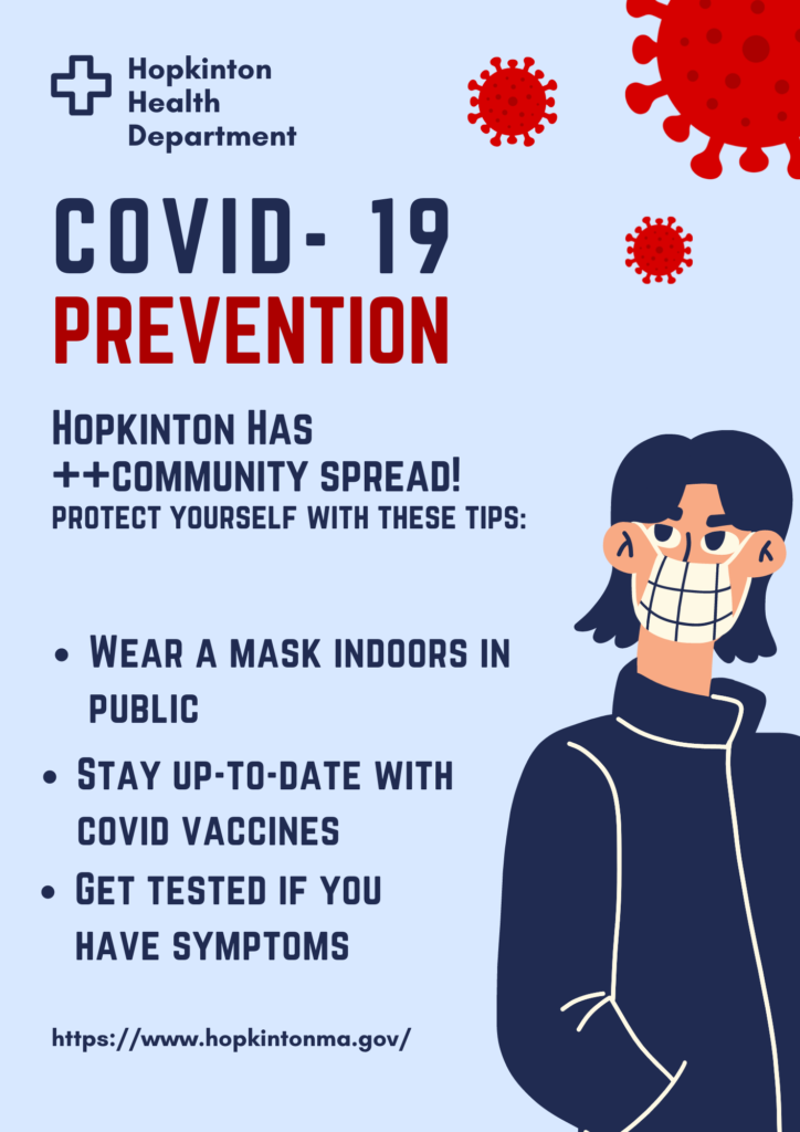 Health Department COVID flyer