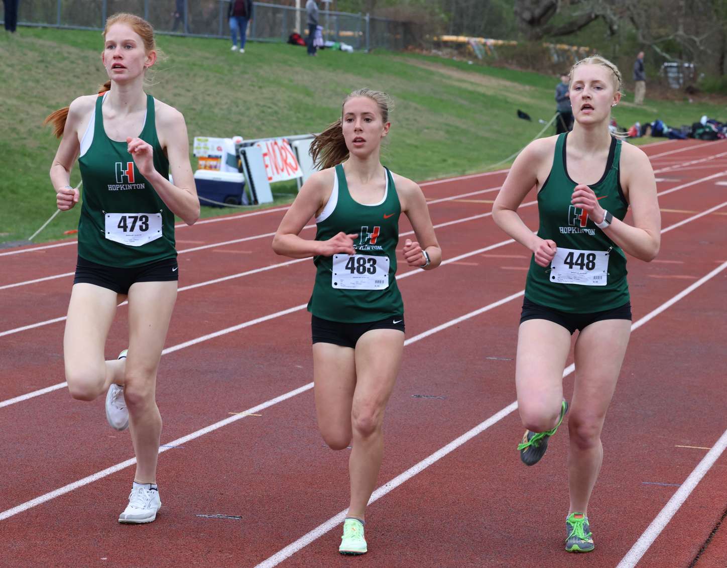 Hillers girls track back to unbeaten ways in spring