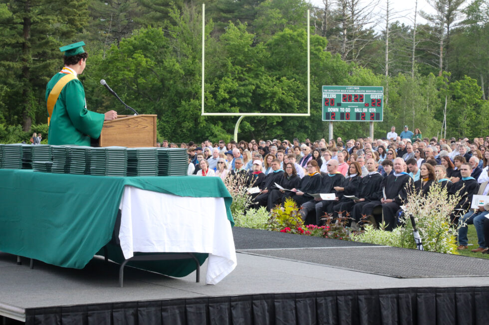 Time woven through HHS graduation ceremony Hopkinton Independent