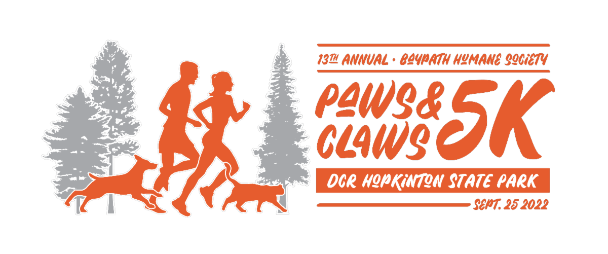 Baypath Paws & Claws 5K logo